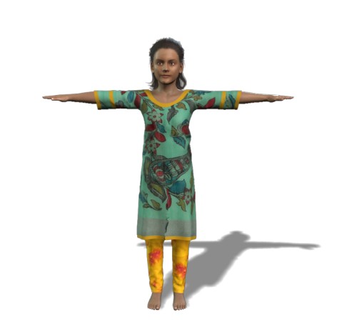 free 3d Girls charactor models