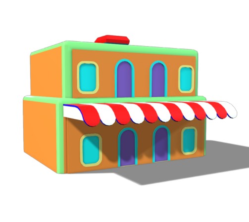 Cartoon House 34