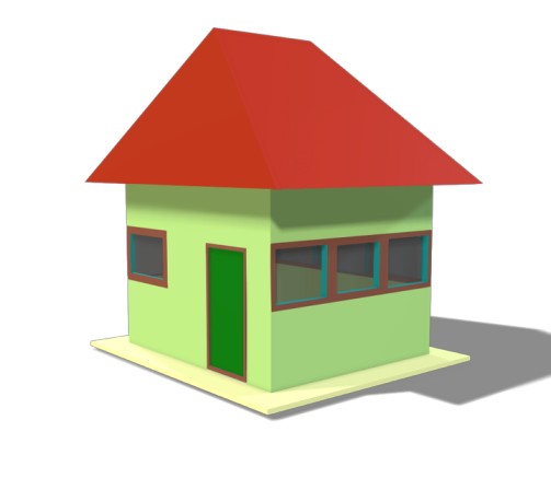 Cartoon House 475