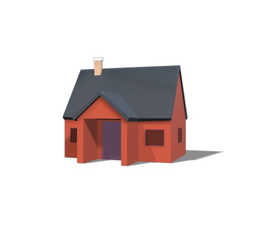 Cartoon House 476