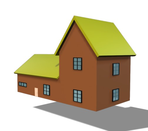 Cartoon House 480