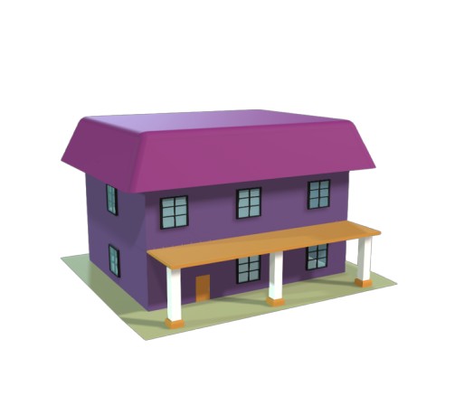 Cartoon House 483