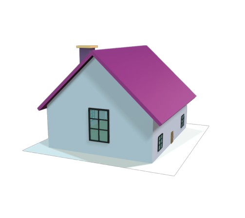 Cartoon House 485