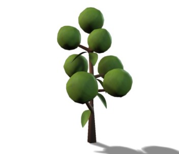 Cartoon Tree 556