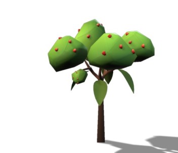 Cartoon Tree 558