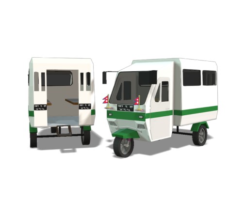 free 3d models for tempu based in Low Poly style.